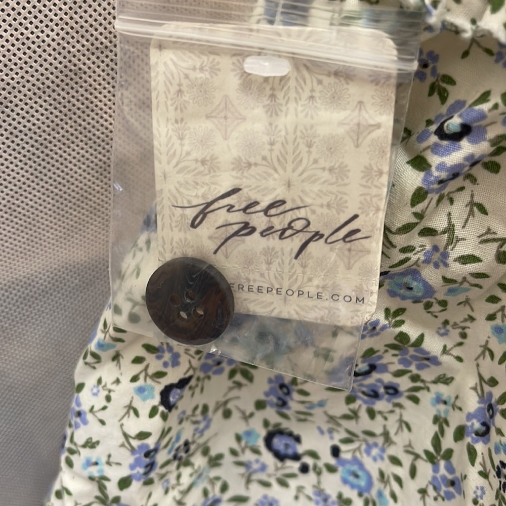 NWT Free People Petunia Mini Dress Size XS - Picture 5 of 14